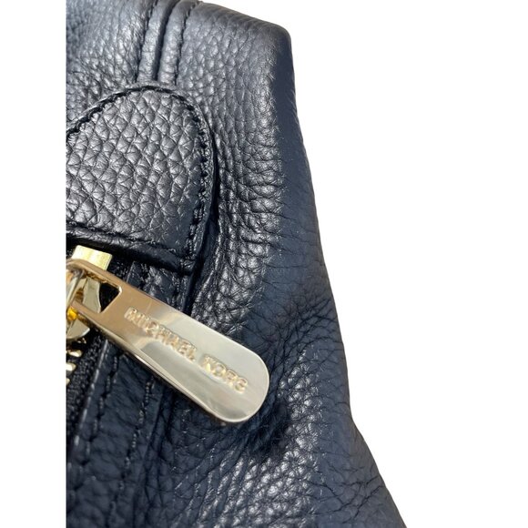 Michael Kors womans Balck Jet Set Large Chain Gold leather Shoulder Tote Handbag - Picture 15 of 16